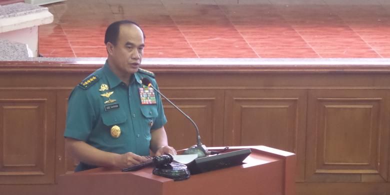 Kepala Staf TNI Angkatan Laut Laksamana Ade Supandi.