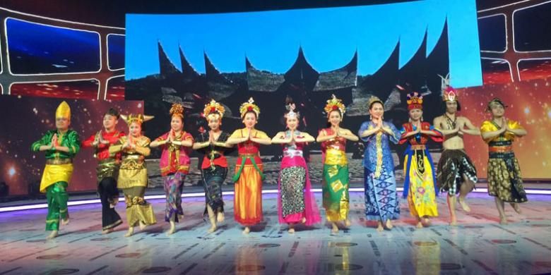 Promosi Wonderful Indonesia melalui penampilan para seniman dan musisi Indonesia dalam program Rhythm of The Spring Festival di Nanning TV, China, 9-12 Januari 2017.