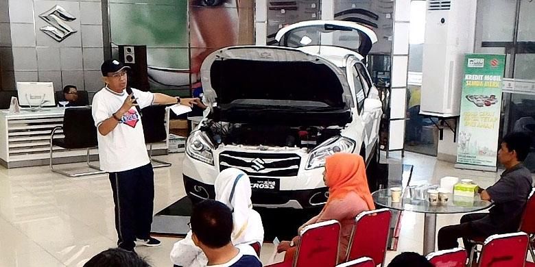 Program aftersales diler Suzuki di Makassar, skaligus promosi model baru S-Cross.