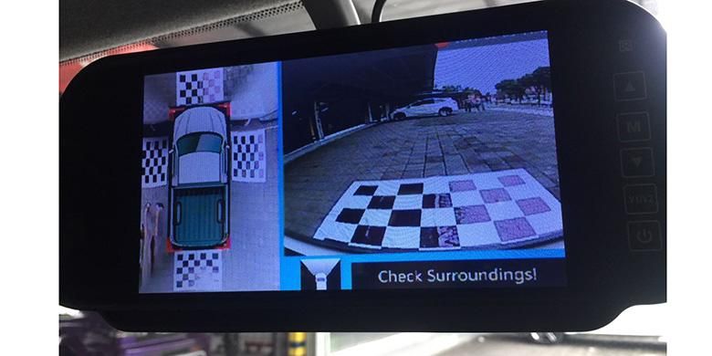 Kamera 360 derajat untuk membantu pandangan sekeliling kendaraan