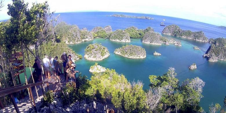 Kawasan perairan di Pianemo yang memiliki pemandangan mirip Wayag - sama-sama berada di Raja Ampat Papua Barat - dideklarasikan masyarakat setempat menjadi perairan perlindungan laut Kepulauan Fam. Perairan ini memiliki luas 350.000 ha serta menjadi habitat bagi berbagai jenis ikan dan karang.