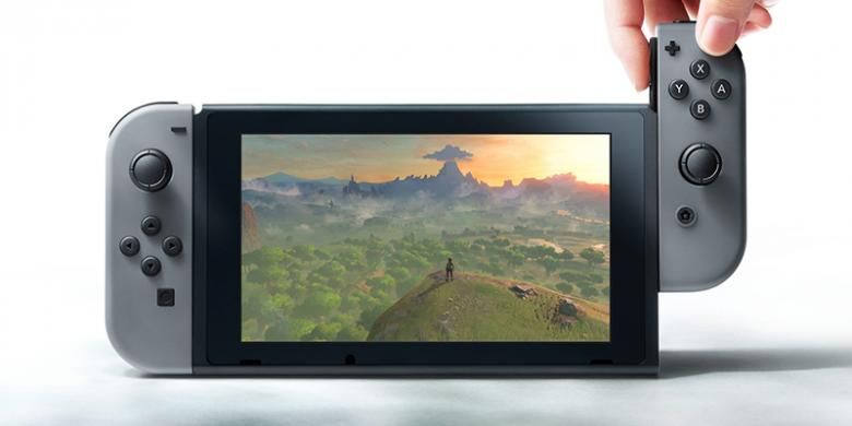 Ilustrasi Nintendo Switch