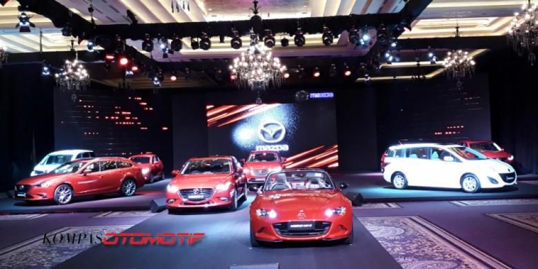 Mazda di bawah payung Eurokars Motor Indonesia siap meluncurkan lima model baru tahun ini.