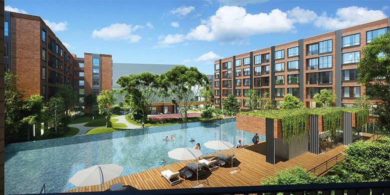 Lloyd Proyek Low Rise Apartment Di Jantung Alam Sutera