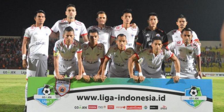Persija Jakarta melawan PS Tira di Stadion Sultan Agung, Bantul, Jumat (8/6/2018)
