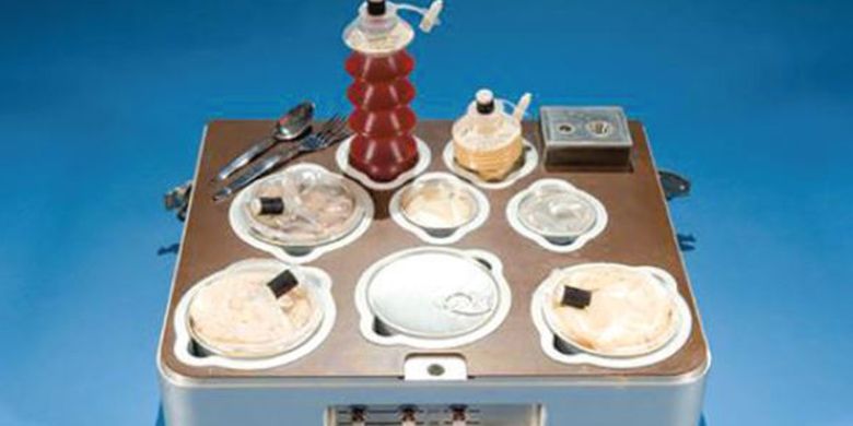 Makanan Skylab dan wadahnya (1973-1979)