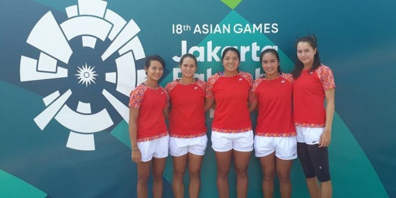 im tenis putri Indonesia untuk Asian Games 2018.