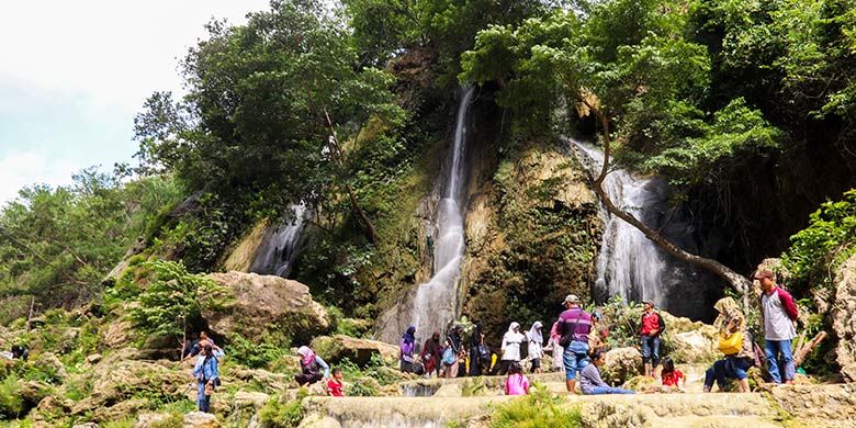 Air Terjun Sri Gethuk di Gunungkidul, Yogyakarta