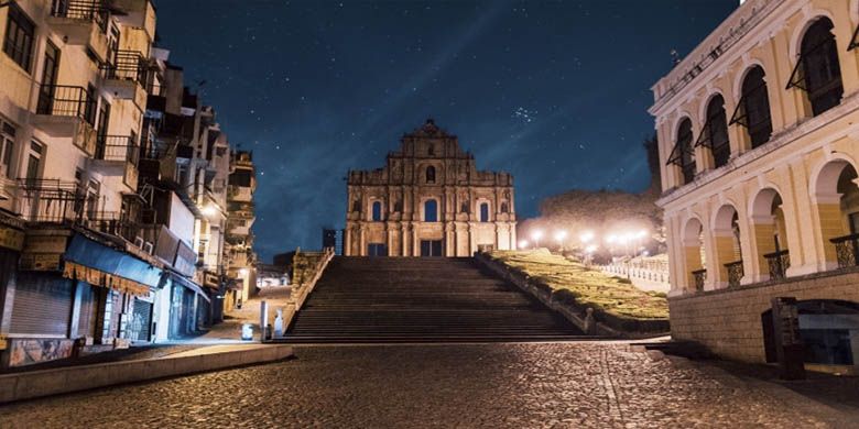 Salah satu ikon Macao Ruins of St. Paul&rsquo;s (Shutterstock)