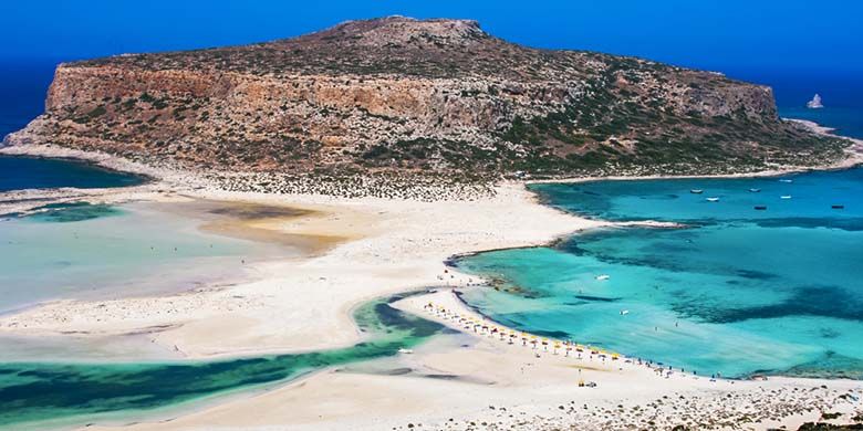 Pantai Balos, Yunani