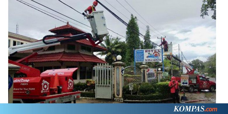 Layanan Telekomunikasi di Maluku Utara Kembali Normal