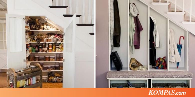 8 Ide Menarik untuk Ruang di Bawah Tangga