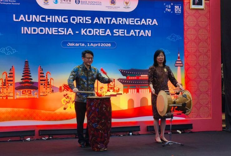 Mudahkan Pembayaran Lintas Negara, BI Resmi Luncurkan QRIS Cross Border Indonesia-Korea Selatan