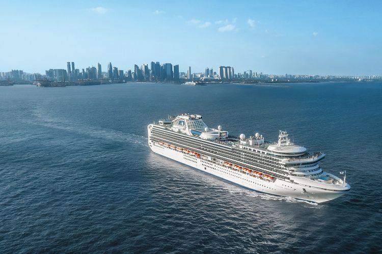 Kapal Pesiar Princess Cruises di Singapura