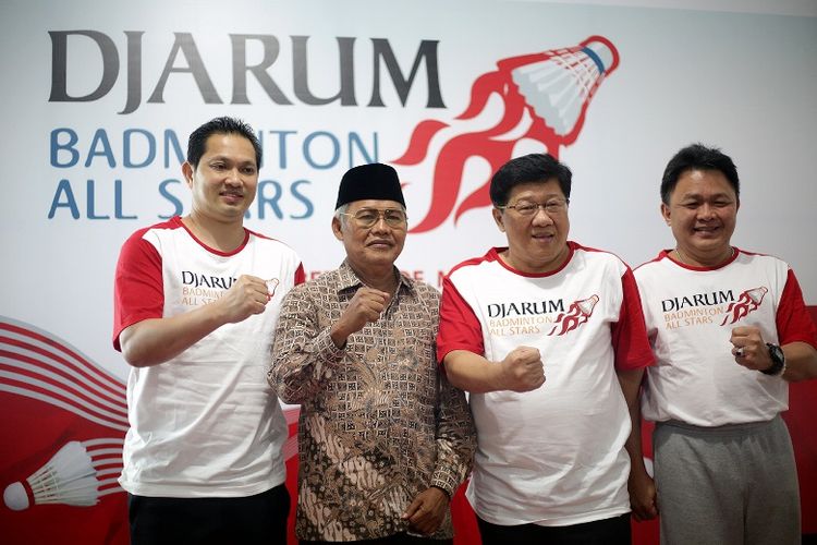 Jumpa pers Djarum Badminton All Star dan Coaching Clinic, Di GOR 17 Desember Turide, Mataram, Lombok