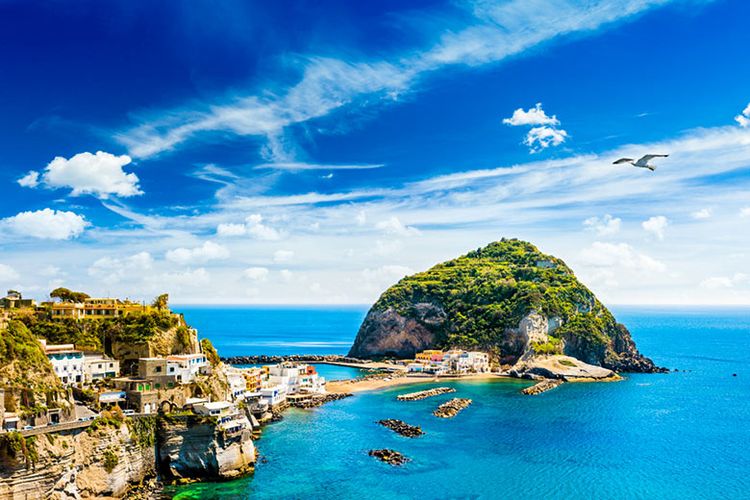 Pesona Ischia di Italia.