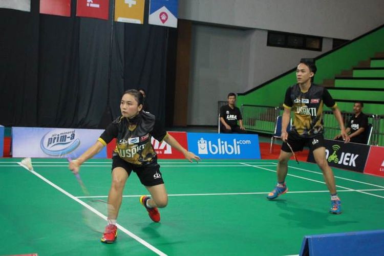 Tim bulutangkis Universitas Trisakti merajai nomor perorangan cabang bulutangkis Liga Mahasiswa (LIMA) Badminton LIMA Badminton: Air Mineral Prim-A Greater Jakarta Conference 2019. 
