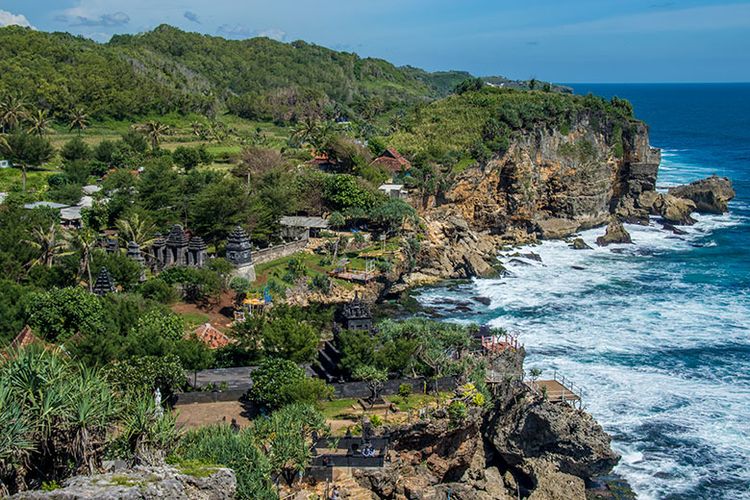 Pantai Ngobaran, Gunungkidul, Yogyakarta.