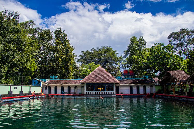 Umbul Temanten di Kawasan Umbul Pengging, Boyolali.