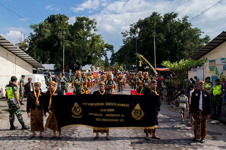 Kirab Peringatan Kenaikan Tahta Raja Surakarta, Pakubuwana XIII (01/04/2019).