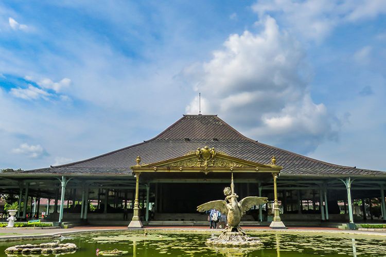 Istana Mangkunegaran di Kota Surakarta.