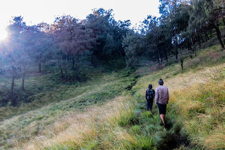 Pos V Bulak Peperangan Pendakian Gunung Lawu via Candi Cetho.