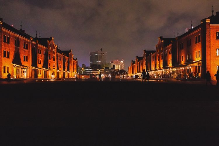 Yokohama Port.