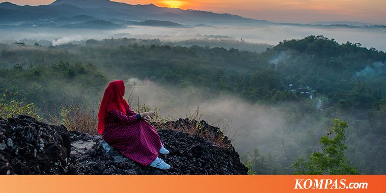Pesona Keindahan &ldquo;Sunrise&rdquo; di Gunung Ireng, Gunungkidul
