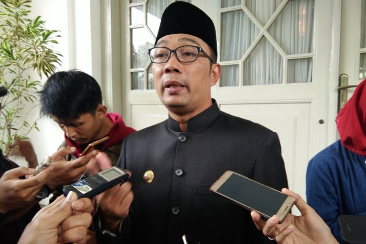 Wali Kota Bandung Ridwan Kamil saat ditemui di Pendopo Kota Bandung, Kamis (12/7/2018).