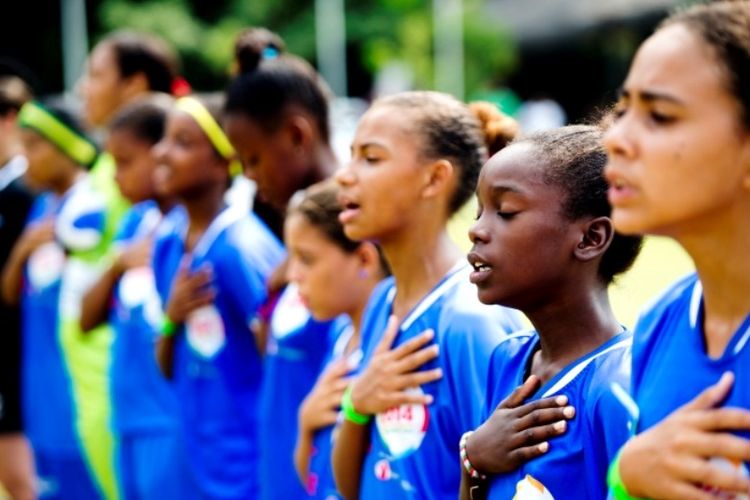 Street child football, ilustrasi