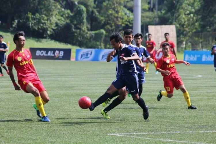 Universitas Negeri Jakarta (UNJ) mengunci gelar juara LIMA Football: Air Mineral Prim-A Greater Jakarta Conference (GJC) and Nusantara Conference (NC) 2017 di laga terakhirnya menang 11-0 melawan tuan rumah, Universitas Indonesia (UI). 
