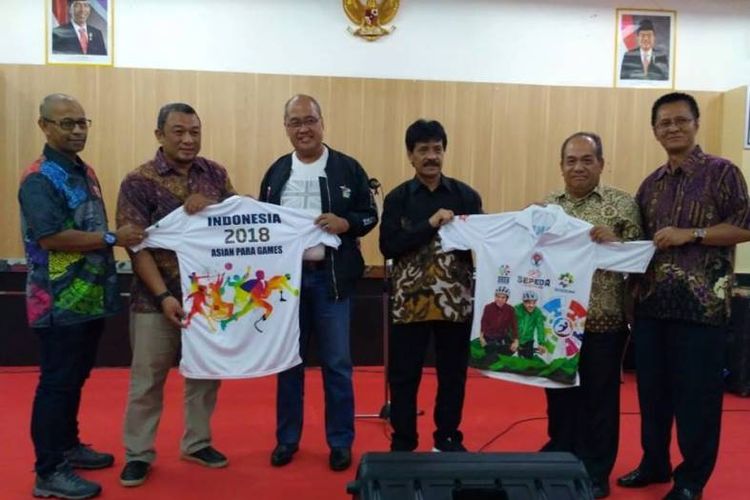 Momentum ini juga dipakai Kemenpora untuk terus mengkampanyekan serta mempromosikan multi even Asian Para Games 2018 yang akan berlangsung di Jakarta pada 6-13 Oktober mendatang.