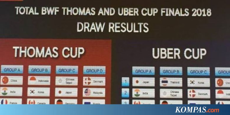 Tim Indonesia Tak Terpengaruh Undian Piala Thomas dan Uber