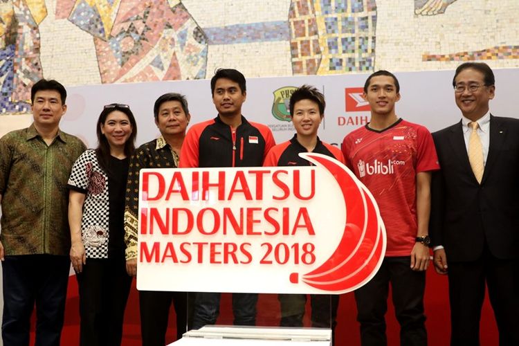 Acara penandatanganan MoU dihadiri oleh ketua umum PP PBSI, Wiranto dan (Tim Daihatsu) serta pebulutangkis seperti Tontowi Ahmad, Liliyana Natsir dan Jonatan Christie.