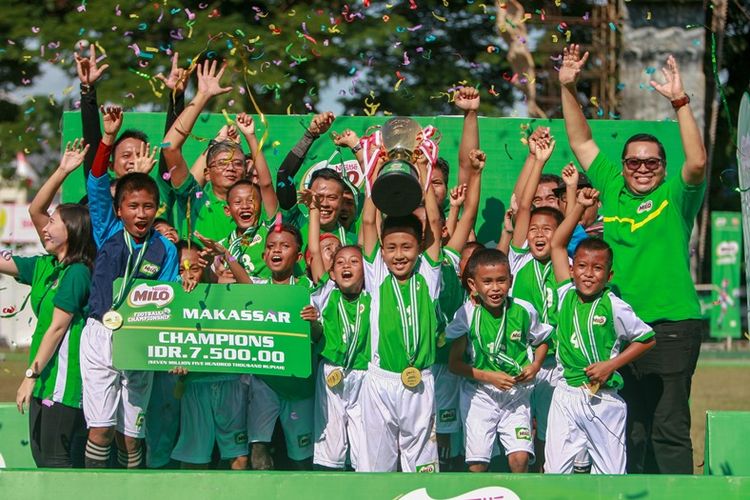 SDN 133 Inpres Talawe Maros dinobatkan sebagai juara MILO Football Championship Makassar setelah menang dengan skor 3-0, sehingga berhak mendapatkan piala MILO dan dana pembinaan sebesar Rp 7,5 juta.