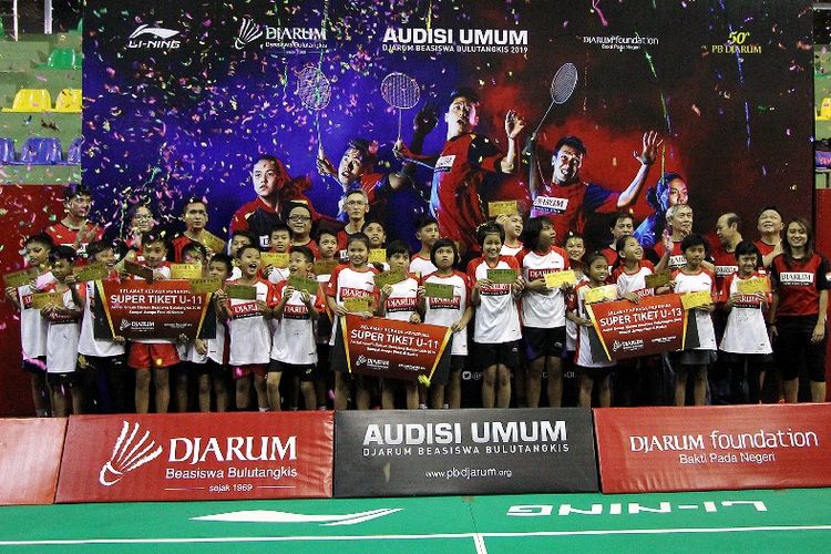 Audisi Umum Djarum Beasiswa Bulutangkis 2019 yang digelar di GOR KONI, Kota Bandung, akhirnya menghasilkan 24 atlet belia berbakat yang melaju ke tahap Final Audisi di Kudus.