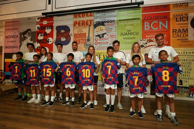 Turnamen ini dimulai dengan sesi pelatihan bersama Barça Academy yang mengajarkan tentang metodologi, filosofi, serta nilai-nilai permainan yang dianut oleh FC Barcelona.