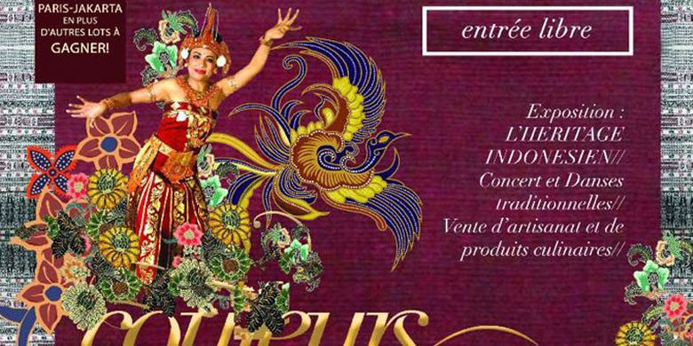 Festival Couleurs d’Indonesie (FCI) untuk ketiga kalinya hadir di Perancis untuk mempromosikan kekayaan dan keragaman budaya Indonesia pada 23-24 Sepetember 2017.
