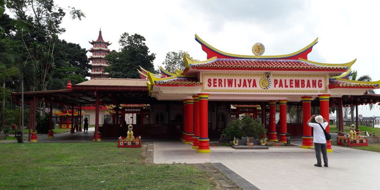 Pulau Kemaro di Palembang, Sumatera Selatan, Selasa (22/8/2017).