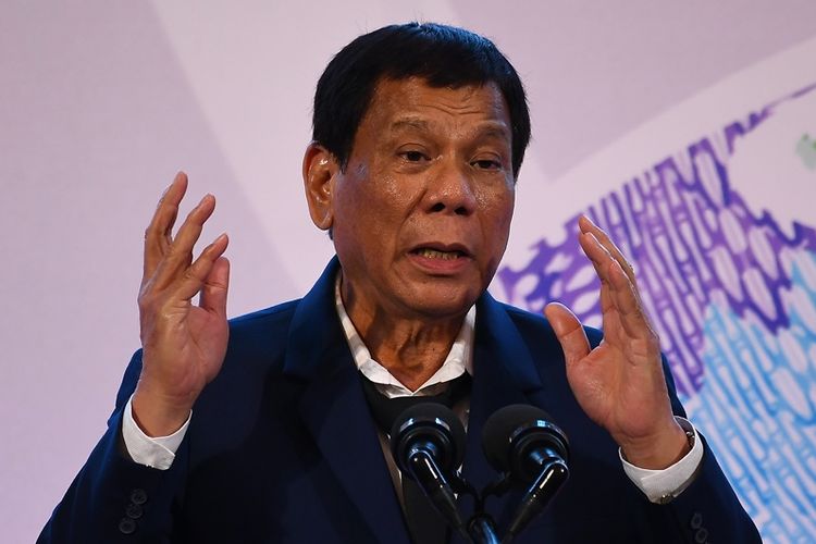 Presiden Filipina Rodrigo Duterte.