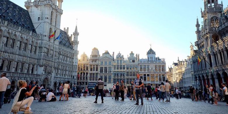 Brussels, ibu kota Belgia.