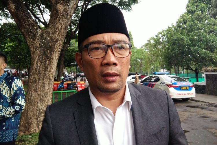 Gubernur Jawa Barat Ridwan Kamil saat ditemui di Gedung Sate, Jalan Diponegoro, beberapa waktu lalu. 