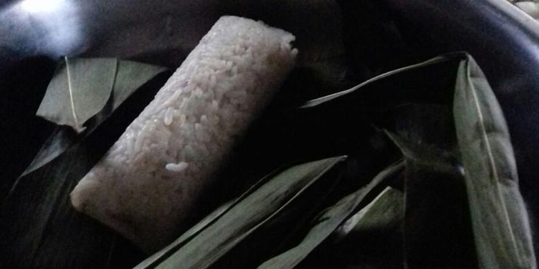 Rupang, makanan khas warga di Kecamatan Elar Selatan, Kabupaten Manggarai Timur, Flores, NTT, Senin (16/4/2018).  