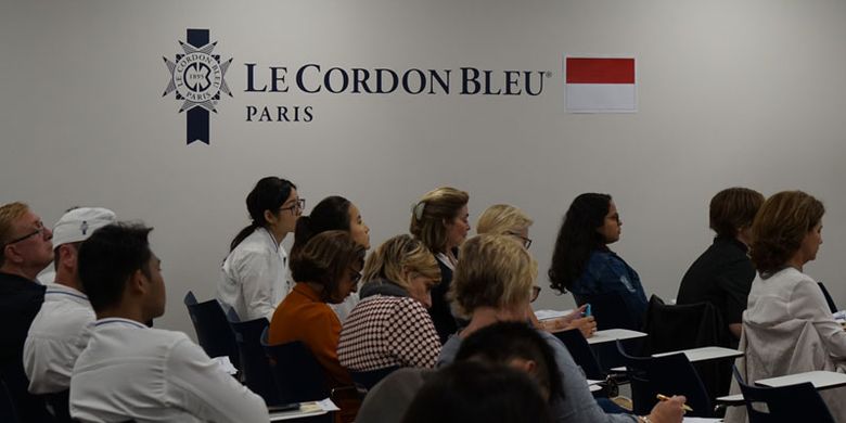 Chef Degan Septoadji, Rabu (19/9/2018), menjadi chef tamu untuk sekolah memasak yang ternama di dunia, Le Cordon Bleu, Paris.