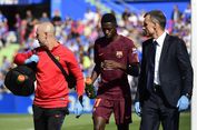 Baru Sembuh, Dembele Kembali Absen Bela Barcelona karena Cedera
