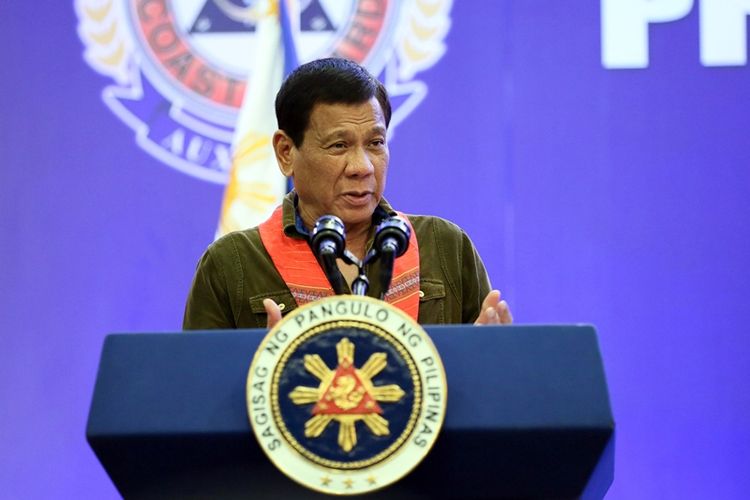 Presiden Filipina, Rodrigo Duterte.