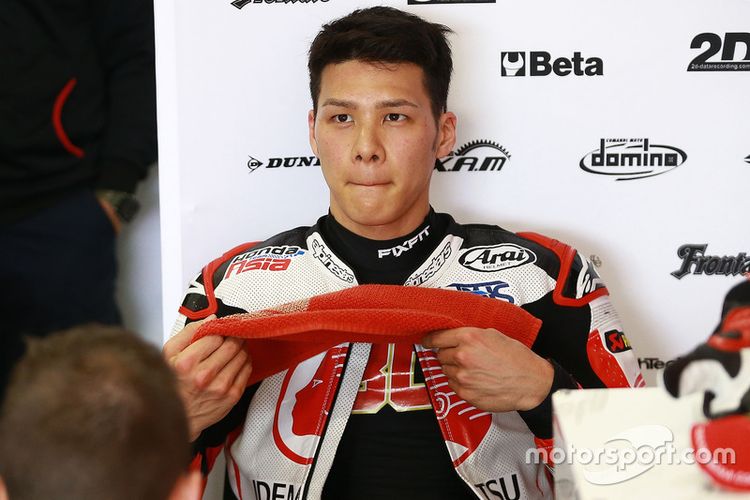 Takaaki Nakagami, pebalap Moto2 yang akan membela tim LCR Honda MotoGP di musim 2018.