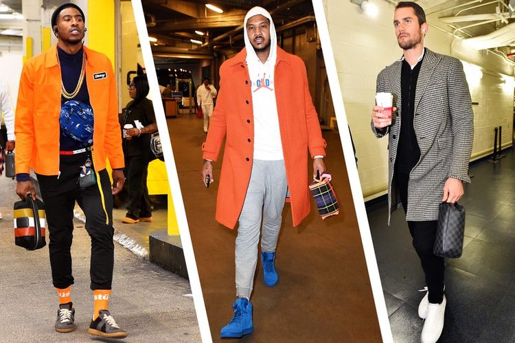 Para bintang NBA dengan tas jinjing