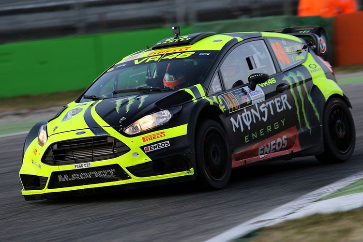 Mobil Valentino Rossi di ajang Monza Rally Show 2017