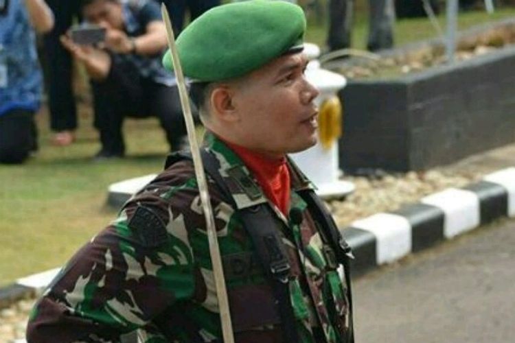 Mayor (Inf) David Suardi, perwira menengah TNI ini siap melepas karir militer untuk maju sebagai wali kota Bengkulu